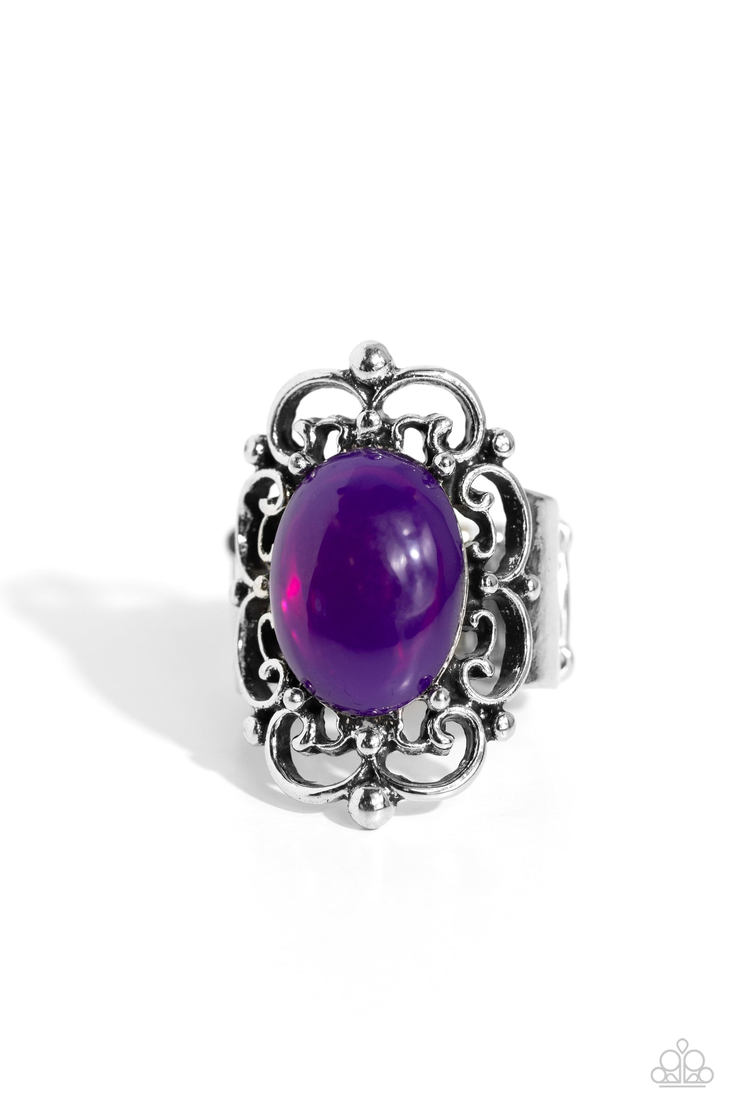 Happily EVERGLADE After - Purple-Jewelry-Paparazzi Accessories, Just Because Jewels-Just Because Jewels