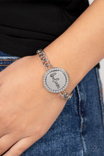 Load image into Gallery viewer, Hope and Faith - Silver-Jewelry-Paparazzi Accessories, Just Because Jewels-Just Because Jewels