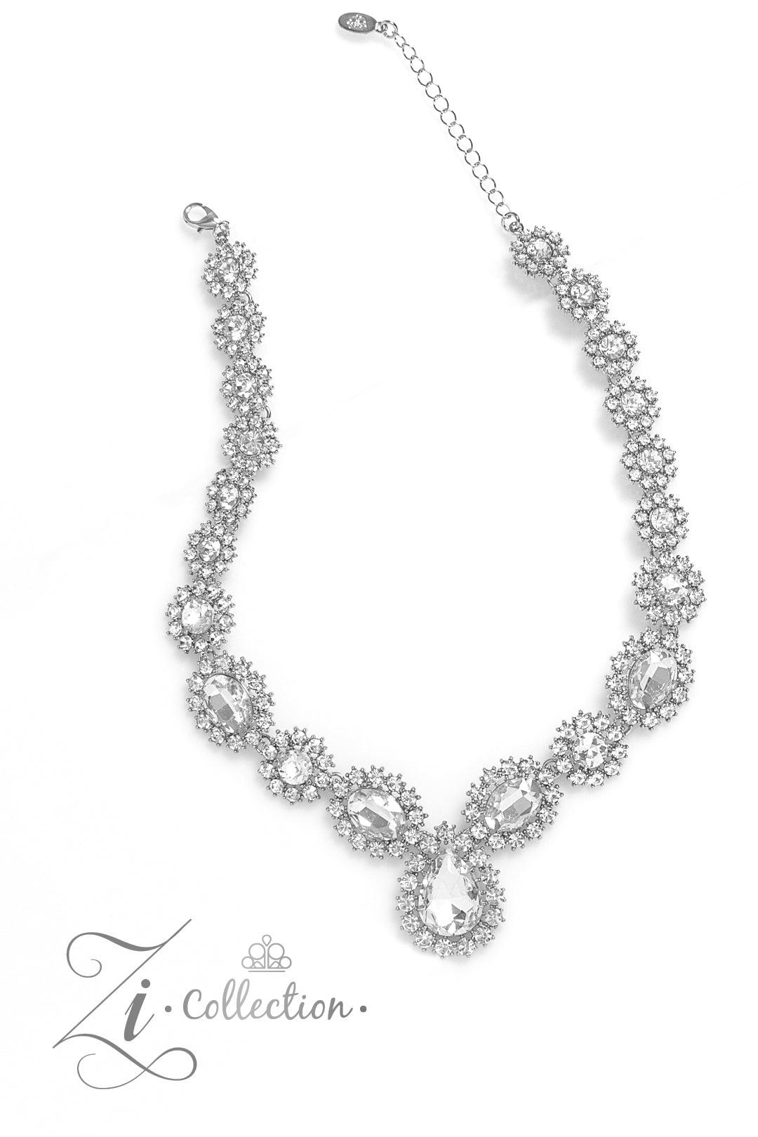 Everlasting - White-Jewelry-Paparazzi Accessories, Just Because Jewels-Just Because Jewels