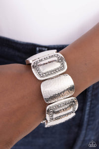 Refined Radiance - Silver-Jewelry-Paparazzi Accessories, Just Because Jewels-Just Because Jewels