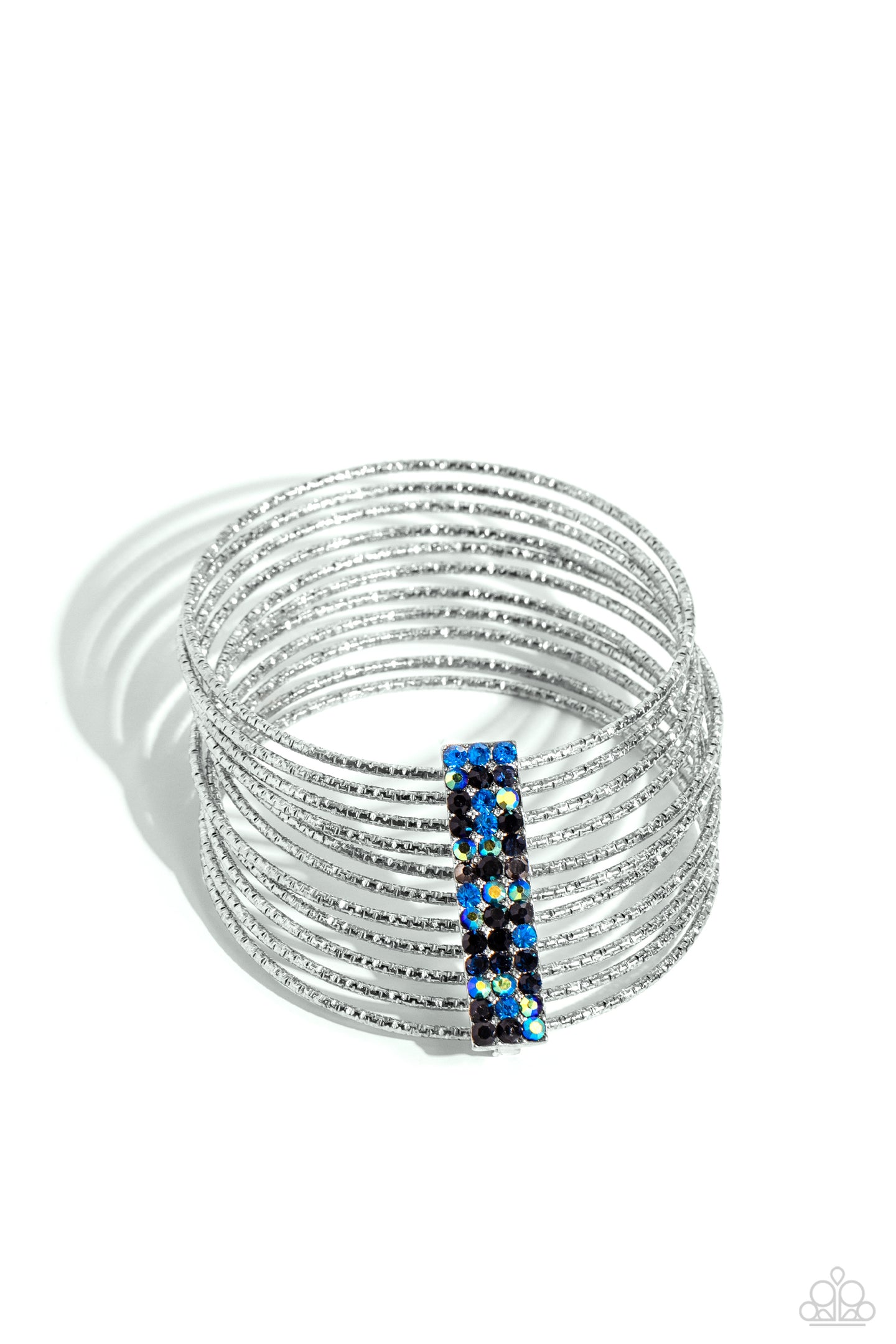 Shimmery Silhouette - Multi-Jewelry-Paparazzi Accessories, Just Because Jewels-Just Because Jewels