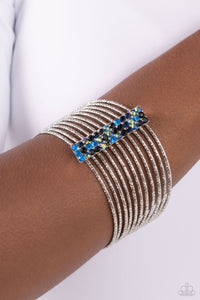 Shimmery Silhouette - Multi-Jewelry-Paparazzi Accessories, Just Because Jewels-Just Because Jewels