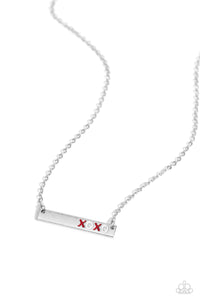 XOXO Season - Red-Jewelry-Paparazzi Accessories, Just Because Jewels-Just Because Jewels