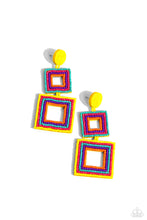 Load image into Gallery viewer, Seize the Squares - Multi-Jewelry-Paparazzi Accessories, Just Because Jewels-Just Because Jewels