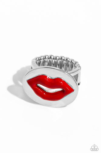 Lip Labor - Red-Jewelry-Paparazzi Accessories, Just Because Jewels-Just Because Jewels