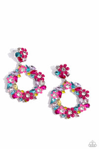 Wreathed in Wildflowers - Multi-Jewelry-Paparazzi Accessories, Just Because Jewels-Just Because Jewels