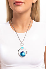 Load image into Gallery viewer, Tastefully Transparent - Blue-Jewelry-Paparazzi Accessories, Just Because Jewels-Just Because Jewels