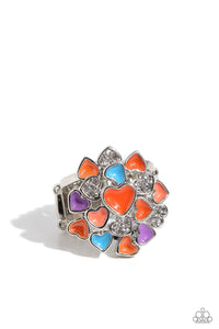 Gimme Some Lovin - Orange-Jewelry-Paparazzi Accessories, Just Because Jewels-Just Because Jewels