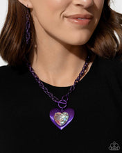 Load image into Gallery viewer, Modern Matchup - Purple-Jewelry-Paparazzi Accessories, Just Because Jewels-Just Because Jewels