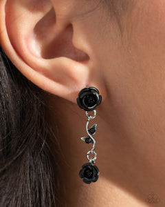 Led by the ROSE - Black-Jewelry-Paparazzi Accessories, Just Because Jewels-Just Because Jewels