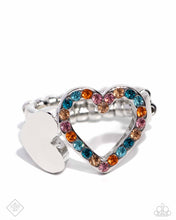 Load image into Gallery viewer, Play a HEART - Orange-Jewelry-Paparazzi Accessories, Just Because Jewels-Just Because Jewels