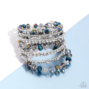 Sizzling Stack - Multi-Jewelry-Paparazzi Accessories, Just Because Jewels-Just Because Jewels