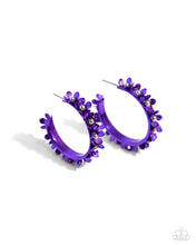 Load image into Gallery viewer, Fashionable Flower Crown - Purple-Jewelry-Paparazzi Accessories, Just Because Jewels-Just Because Jewels