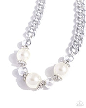 Load image into Gallery viewer, Generously Glossy - White-Jewelry-Paparazzi Accessories, Just Because Jewels-Just Because Jewels