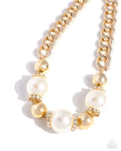 Load image into Gallery viewer, Generously Glossy - Gold-Jewelry-Paparazzi Accessories, Just Because Jewels-Just Because Jewels