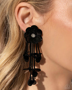 Floral Future - Black-Jewelry-Paparazzi Accessories, Just Because Jewels-Just Because Jewels