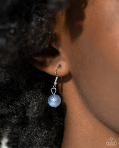 Pearl Pandora - Blue-Jewelry-Paparazzi Accessories, Just Because Jewels-Just Because Jewels