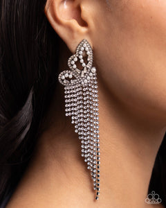 Aerial Accent - Black-Jewelry-Paparazzi Accessories, Just Because Jewels-Just Because Jewels