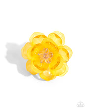 Load image into Gallery viewer, Petal Privilege - Yellow-Jewelry-Paparazzi Accessories, Just Because Jewels-Just Because Jewels