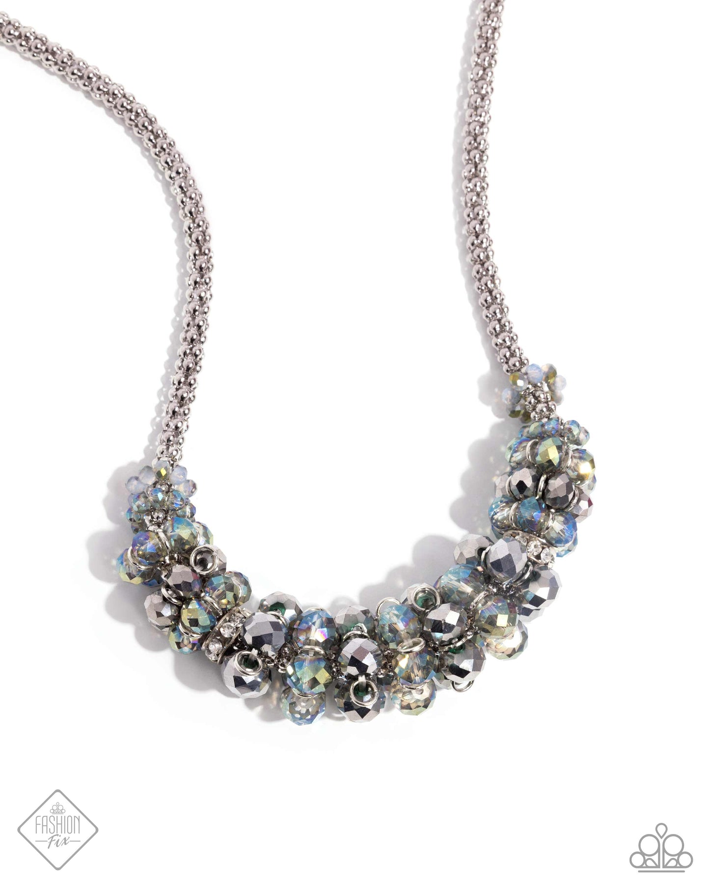 Ignited Impression - Silver-Jewelry-Paparazzi Accessories, Just Because Jewels-Just Because Jewels