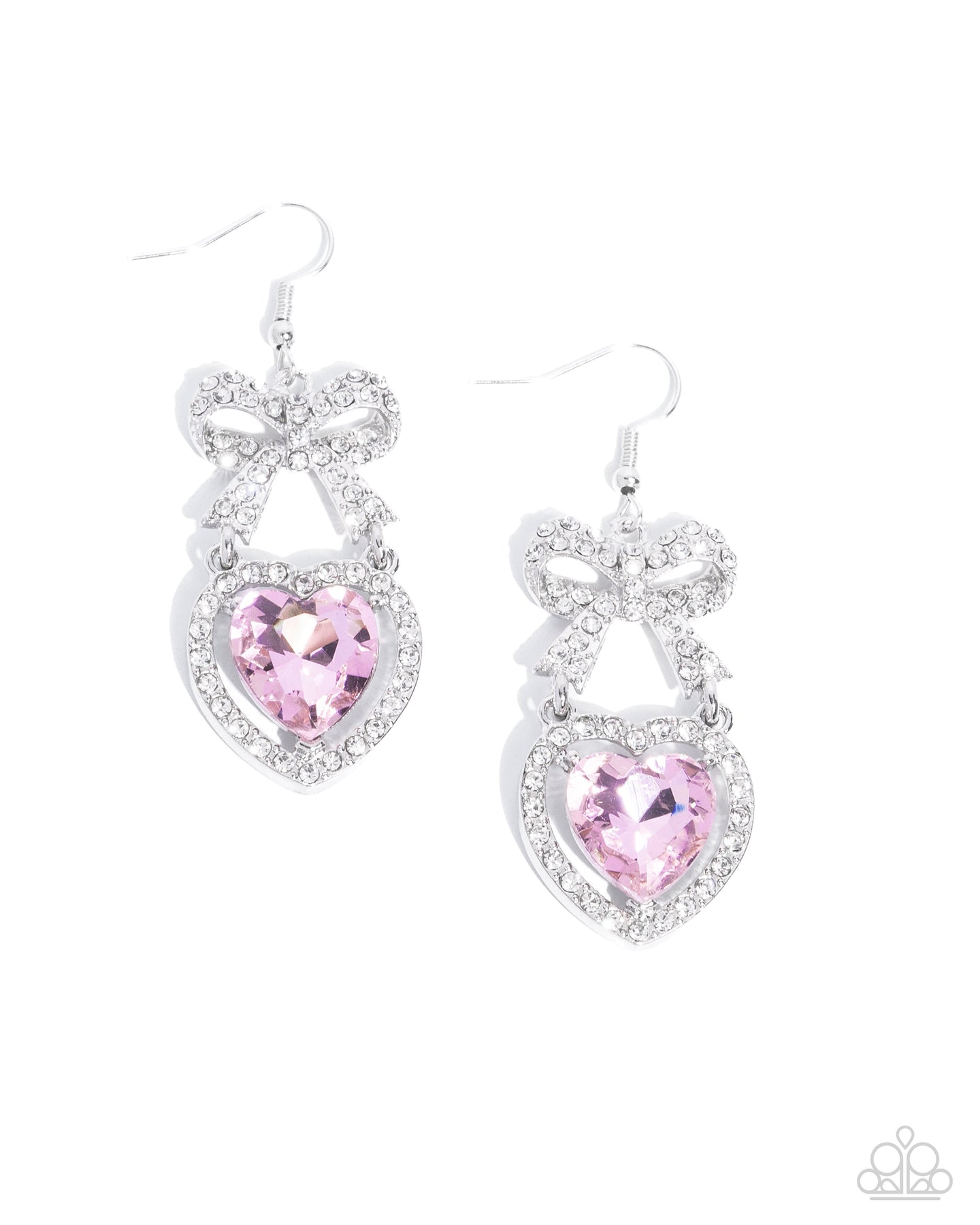 Adorable Allure - Pink-Jewelry-Paparazzi Accessories, Just Because Jewels-Just Because Jewels