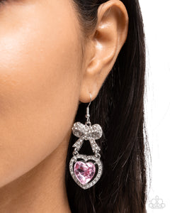 Adorable Allure - Pink-Jewelry-Paparazzi Accessories, Just Because Jewels-Just Because Jewels