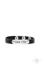 Load image into Gallery viewer, Love Life - Black-Jewelry-Paparazzi Accessories, Just Because Jewels-Just Because Jewels