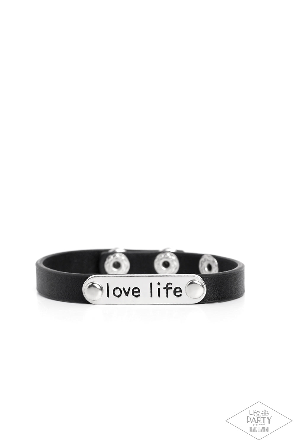 Love Life - Black-Jewelry-Paparazzi Accessories, Just Because Jewels-Just Because Jewels