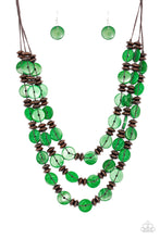 Load image into Gallery viewer, Key West Walkabout - Green-Jewelry-Just Because Jewels, Paparazzi Accessories-Just Because Jewels