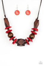 Load image into Gallery viewer, Pacific Paradise - Red-Jewelry-Just Because Jewels, Paparazzi Accessories-Just Because Jewels