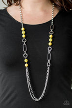 Load image into Gallery viewer, CACHE Me Out - Yellow-Jewelry-Just Because Jewels, Paparazzi Accessories-Just Because Jewels