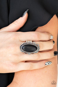 Open Range - Black-Jewelry-Paparazzi Accessories-Just Because Jewels