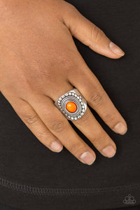 ZEN To One - Orange-Jewelry-Just Because Jewels, Paparazzi Accessories-Just Because Jewels