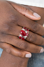 Load image into Gallery viewer, Modern Moonwalk - Red-Jewelry-Just Because Jewels, Paparazzi Accessories-Just Because Jewels