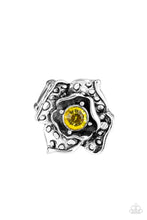 Load image into Gallery viewer, Glowing Gardens - Yellow-Jewelry-Just Because Jewels, Paparazzi Accessories-Just Because Jewels