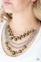 Load image into Gallery viewer, Rockin Rockette - Green-Jewelry-Just Because Jewels, Paparazzi Accessories-Just Because Jewels