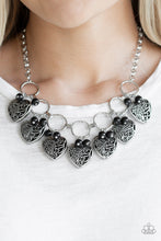 Load image into Gallery viewer, Very Valentine - Black-Jewelry-Just Because Jewels, Paparazzi Accessories-Just Because Jewels