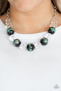 Torrid Tide - Green-Jewelry-Just Because Jewels, Paparazzi Accessories-Just Because Jewels