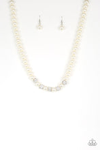 Load image into Gallery viewer, Posh Boss - White-Jewelry-Just Because Jewels, Paparazzi Accessories-Just Because Jewels