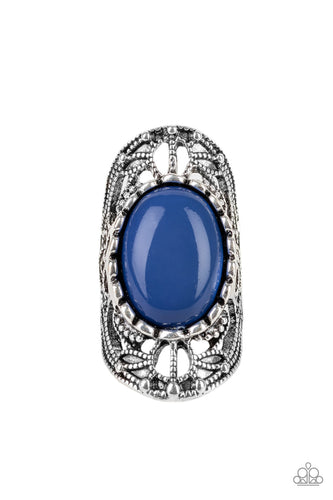 Drama Dream - Blue-Jewelry-Just Because Jewels, Paparazzi Accessories-Just Because Jewels