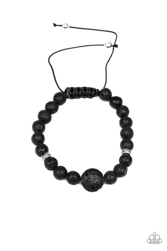 Intention - Black-Jewelry-Just Because Jewels, Paparazzi Accessories-Just Because Jewels