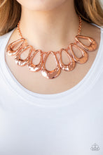 Load image into Gallery viewer, Teardrop Envy - Copper-Jewelry-Just Because Jewels, Paparazzi Accessories-Just Because Jewels