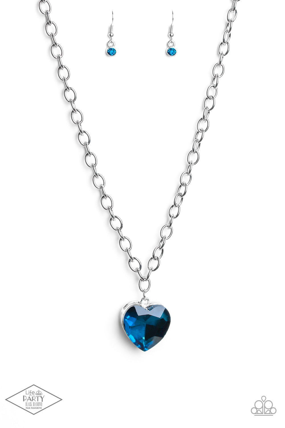 Flirtatiously Flashy - Blue-Jewelry-Just Because Jewels, Paparazzi Accessories-Just Because Jewels