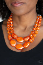 Load image into Gallery viewer, Beach Glam - Orange-Jewelry-Just Because Jewels, Paparazzi Accessories-Just Because Jewels