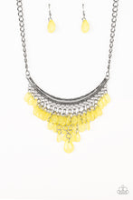 Load image into Gallery viewer, Rio Rainfall - Yellow-Jewelry-Just Because Jewels, Paparazzi Accessories-Just Because Jewels