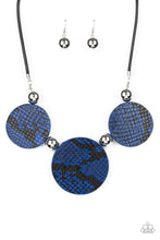 Load image into Gallery viewer, Viper Pit - Blue-Jewelry-Paparazzi Accessories-Just Because Jewels