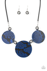 Viper Pit - Blue-Jewelry-Paparazzi Accessories-Just Because Jewels