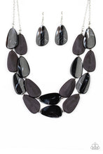 Load image into Gallery viewer, Colorfully Calming - Black-Jewelry-Just Because Jewels, Paparazzi Accessories-Just Because Jewels