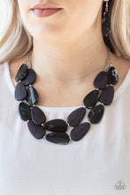 Load image into Gallery viewer, Colorfully Calming - Black-Jewelry-Just Because Jewels, Paparazzi Accessories-Just Because Jewels