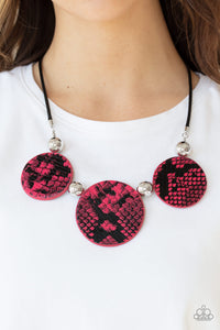 Viper Pit - Pink-Jewelry-Just Because Jewels, Paparazzi Accessories-Just Because Jewels